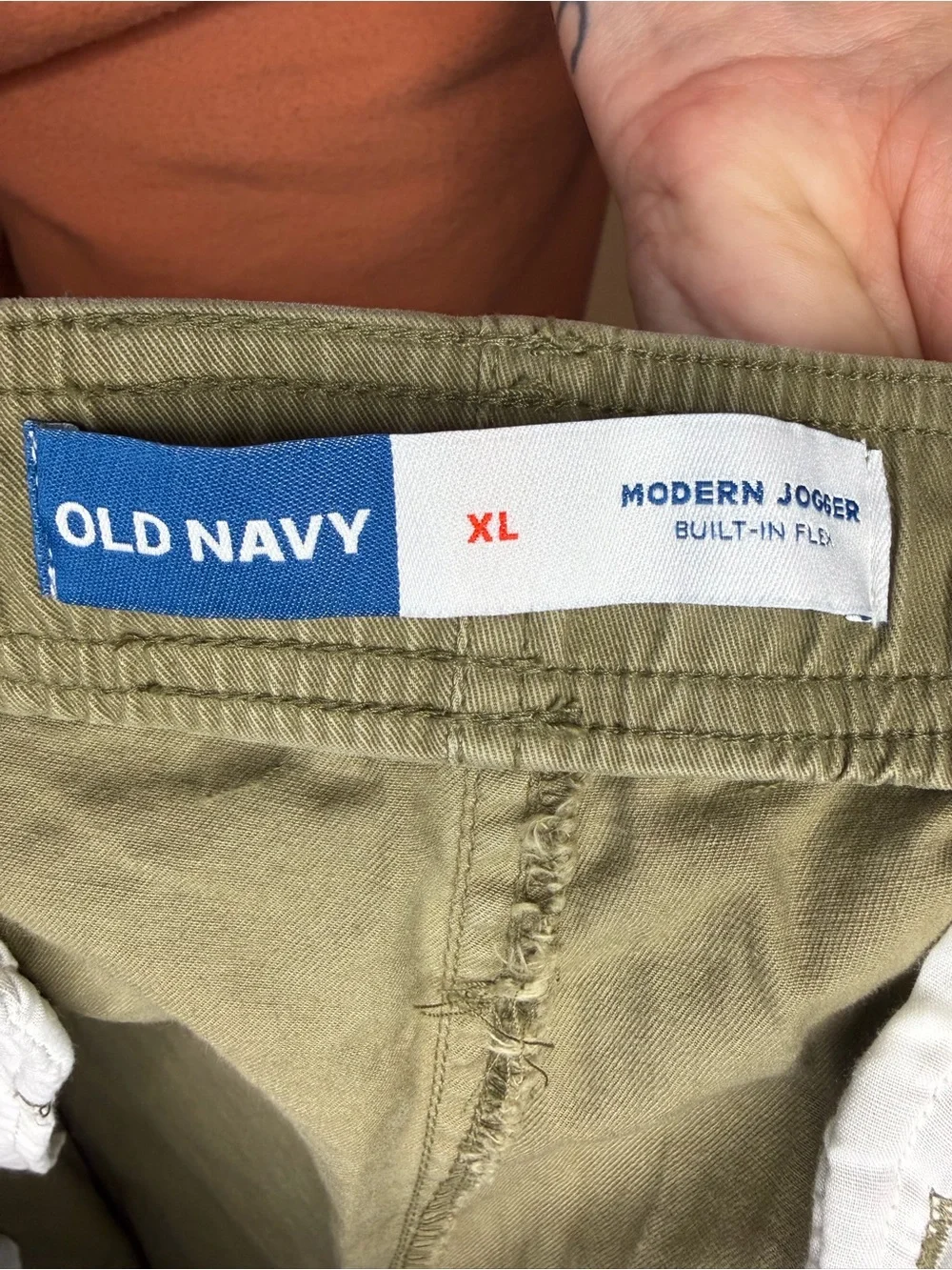 Old Navy Olive Green Drawstring Jogger Pants